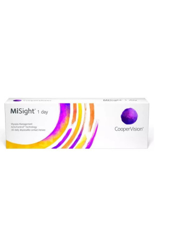 MyDay MiSight 1 day – soczewki jednodniowe CooperVision dla dzieci na krótkowzroczność