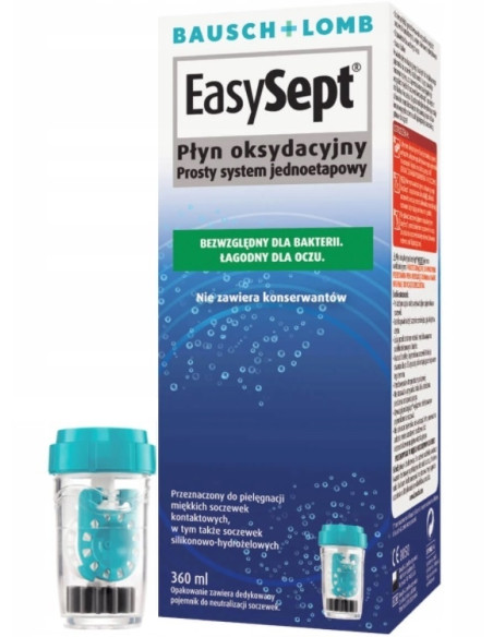 Płyn oksydacyjny do soczewek EasySept 360ml