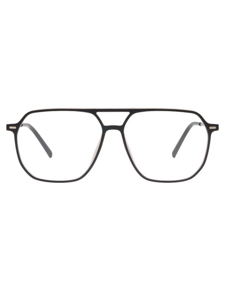 Oprawka Bergman NC666 C4 Clip On – Nowoczesna Oprawa Okularowa z Nakładką Przeciwsłoneczną