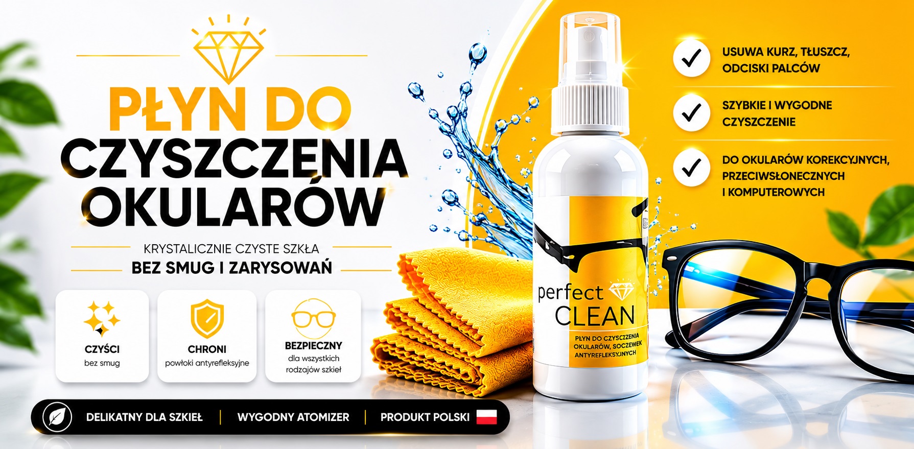 Płyn do czyszczenia okular&oacute;w