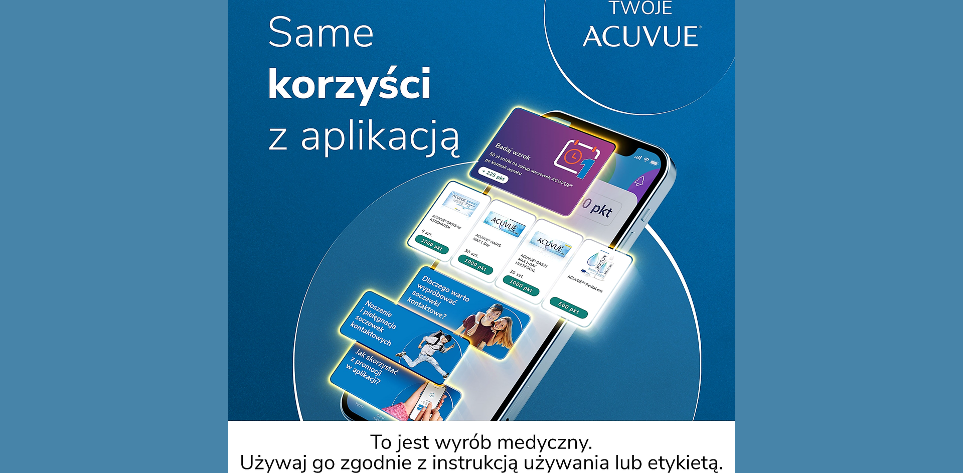 Sane korzyści z aplikacją