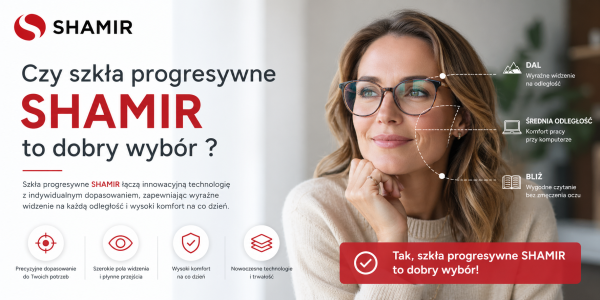 Czy szkła progresywne SHAMIR to dobry wybór?