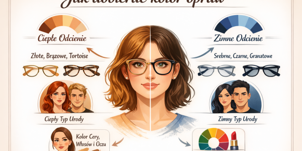 Jak dobierać kolory opraw ?